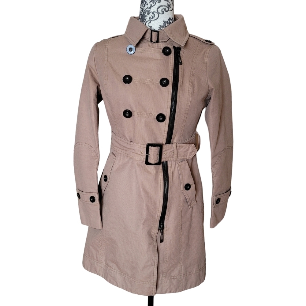 Soia & Kyo belted trenchcoat size small